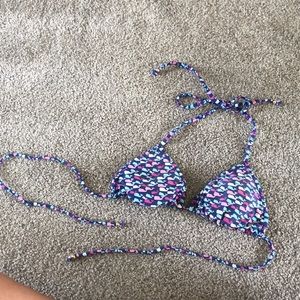 Vineyard vines string bikini top